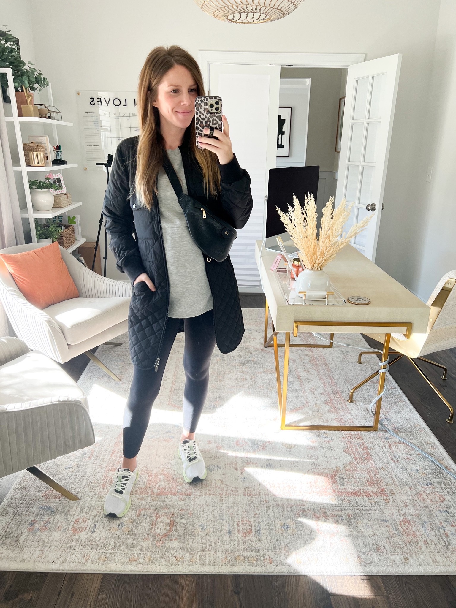 A Maternity Winter Work Capsule - The Mom Edit