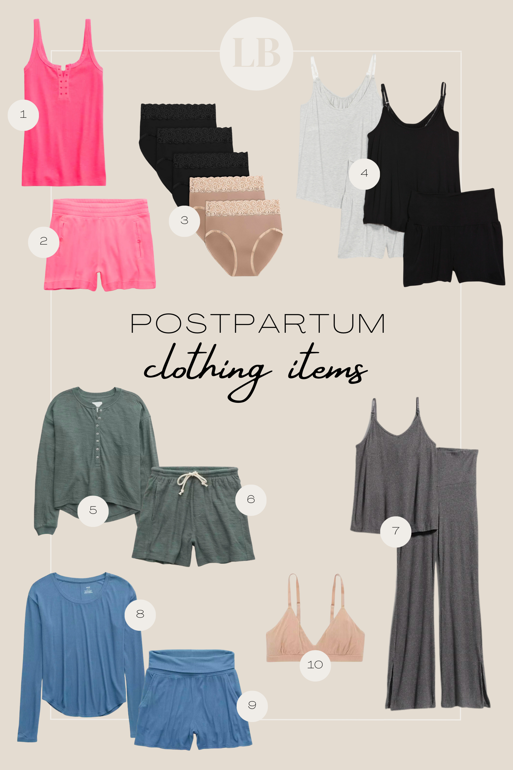 Clothing I've Bought For Postpartum Recovery – Lauren Bown